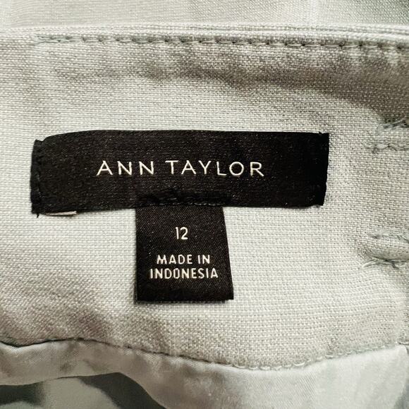 Ann Taylor Women's Pencil Skirt Stretch Light Aqua Size 12 - Picture 3 of 4